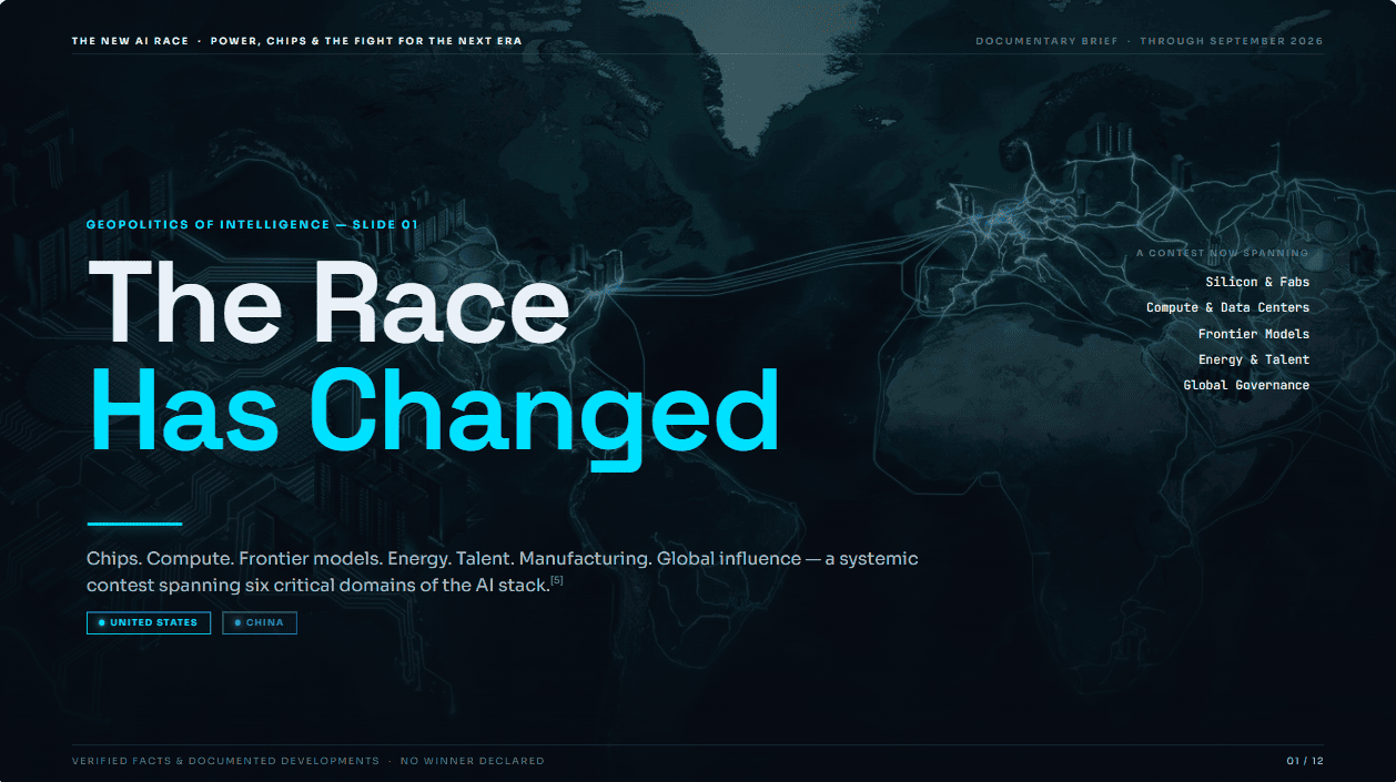 The New AI Race: America vs China